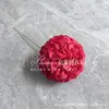 Flor de Crisantemo de Bola de Terciopelo de Nieve de Cabeza Única Decoración de Arco de Flores de Plomo para Techo de Auditorio de Bodas Flor Artificial Flor de Simulación de Boda Bola de Cebolla