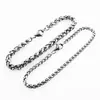 Versión coreana de cadena de quilla de acero inoxidable cadena de canasta de flores de acero de titanio cadena de hueso de serpiente chapado al vacío pulsera de joyería de comercio exterior europeo y americano