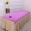 Toalla grande con agujero para cama de salón de belleza, toalla de baño especial para cama de belleza, masajes, fisioterapia, tienda, sábana, toalla absorbente