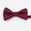Corbata de Lazo para Hombre Estilo Británico Nueva Padrinos Nudo Traje de Boda Camisa Formal Rojo Negro Azul Corbata de Lazo de Alta Gama para Mujer