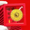 Adesivo para Celular Bagua Taiji Taoísta Adesivo de Metal do Zodíaco Taiji Bagua Casa Segura Pé Dourado Adesivo para Celular