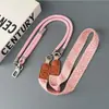 Bolsa Transversal Colorida Dopamina com Alça de Ombro Multifuncional Três em Um Design de Nicho Alça de Câmera Cordão Longo para Celular