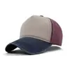 Nueva Gorra de Béisbol con Agujeros y Contraste de Color para Hombres y Mujeres, Sombrilla Retro para Exteriores, Clásica Lavada con Pico de Pato, Venta al por Mayor