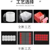 En Stock Película Roja Transparente Nano Acrílico Cinta de Doble Cara Impermeable Sin Rastro Resistente a Altas Temperaturas Placa de Nombre de Coche Nano Cinta de Doble Cara