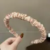 Diadema Melard Simple Plisada con Borde Fino para Mujer 2026 Nuevo Estilo Diadema Antideslizante para Lavarse la Cara Accesorio para el Cabello