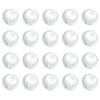 Atacado Europeu e Americano Acrílico Simples Transparente Contas Invisíveis Língua Unha Lábio Unha Anel de Umbigo Acessórios DIY Joias de Piercing
