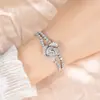 Pulsera Casual de Circonita Incrustada Rosa, Pulsera Femenina y Dulce para Mejor Amiga, Diseño de Nicho en Instagram, Regalo de Cumpleaños
