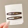 Pinza para el Cabello Negra Sin Costuras para Mujer 2026 Nuevo Clip de Alto Gama para Flequillo Pinza Lateral Accesorio para el Cabello