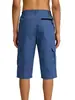 Calças Capris Populares Masculinas Transfronteiriças de Secagem Rápida, Calças Casuais de Trabalho com Elasticidade em Quatro Direções, Shorts Respiráveis de Secagem Rápida para Esportes ao Ar Livre