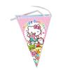 Nueva vajilla para fiesta de cumpleaños con temática de gato KT, decoración rosa para fiesta de cumpleaños, vajilla desechable, plato de papel y mantel.