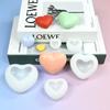 Día de San Valentín Amor Flor Hortensia Pastel de Mousse Molde de Azúcar Plegado Patrón Tejido Amor Vela de Aromaterapia Molde de Silicona