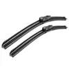 Adecuado para limpiaparabrisas Hyundai Ix25, un par de escobillas de limpiaparabrisas sin marco para delantero y trasero, 14-15-16-17-19-2 Tiras de Goma