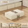 Caixa de armazenamento sob a cama para uso doméstico, para organizar roupas e colchas, caixa de armazenamento dobrável de tecido de grande capacidade