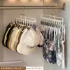 Colgador de Almacenamiento para Cinturones, Estante Lateral para Exhibir Cinturones y Corbatas en el Armario, Colgador Doméstico para Bufandas, Colgador Multifuncional