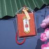 Amuleto de Oración Bolsita Amuleto de Paz Lugar Escénico Bolsa de la Suerte Amuleto Colgante Bolsita Amuleto de Salud Bolsa de la Suerte Bolsita de Cuero