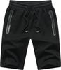 Comércio Transfronteiriço Shorts Esportivos de Malha de Algodão Masculino de Verão AliExpress Shorts Casuais de Cinco Pontos para Praia