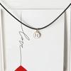 Diy26 Collar con Colgante de Letra Inglesa Estudiante Femenina Pareja Coreana Novia Enviar Novio Cadena Clavícula Cadena de Cuello