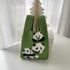 Soft Moe Tote Ins Bag Chengdu Flower and Leaf Family Exclusive Bolsa de mão de malha para uso diário All-match Storage Lunch Box Hand