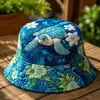 Colección de sitios web independientes transfronterizos nuevos de 2026: Sombrero de pescador y sombrero para el sol versátiles de arcoíris con estampado digital 3D y bordado acolchado, aptos para hombres y mujeres