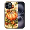 Aplicable a Funda de Vidrio Templado para Apple 18PRO 17PROMAX Calabaza Amarillo Dorado Cubierta Protectora iPhone16 Ilustración 17E
