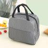 Bolsa de Almoço, Bolsa Térmica, Sacola de Almoço, Bolsa para Marmita, Bolsa Térmica com Saco de Arroz, Bolsa Espessada com Folha de Alumínio, Bolsa de Mão
