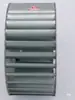 Impulsor de Aerogenerador, Ventilador Centrífugo Multipalas, Rueda de Viento para Horno Resistente a Altas Temperaturas, Rueda de Viento Tipo Inserción con Borde Laminado de Chapa Galvanizada