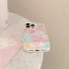 Funda Dorada con Flor para iPhone 17, Adecuada para Apple 15, Estilo Fresco para 14, Aplicable a 16 Pro Max, Sensación de Alta Gama para 12/13