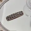 Pinza BB de Cristal con Diamantes Completos de Alta Calidad, Clip Ligero de Lujo, Pinza Versátil para Flequillo, Pinza para el Cabello, Pinza para Bordes Rebeldes de la Parte Posterior de la Cabeza, Accesorios para el Cabello