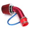 Kit de tubo de admisión de aluminio modificado para coche, conjunto de filtro de aire 76MM 3'' universal modificado, filtro de aire tipo hongo para invierno