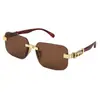 Gafas de Montura Pequeña Transfronterizas para Mujer Montura Cuadrada Retro Gafas de Sol Anti-UV Gafas de Sol de Aspecto Adelgazante de Gama Alta 131 Bb03 4
