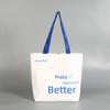 Sacola de papel DuPont com logotipo personalizado impresso, lavável, com alça para presente publicitário, sacola de papel DuPont personalizada