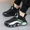 Zapatillas Casuales Ligeras, Transpirables, Cómodas y de Moda para Niñas, con Hebilla Giratoria, Zapatos para Niños, Estilo de Malla, Niños Medianos y Grandes