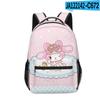 Mochila escolar 3D New Cross-border Sanrio Meruti para niños