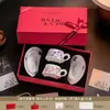 Presente de casamento para a noiva, presente de nicho de luxo leve para melhores amigas, presente prático de alta qualidade para casamento e noivado, xícara e pires de café
