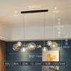 Luz de Restaurante Céu Estrelado Nórdico Moderno Minimalista Criativo Luxo Leve Lustre de Restaurante Balcão de Bar Feijão Mágico Bolha de Vidro Iluminação para Toda a Casa