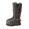 Primeiro Encontro Ji Duas Formas Botas de Neve Femininas 2026 Novo Inverno Sola Grossa Com Veludo Espessado Versátil Sapatos de Algodão Quentes Neve Algodão