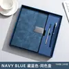 Caixa de Presente Personalizada para Caderno Conjunto Caderno A5 Executivo com Capa de Couro Macio Caderno de Alto Valor com Logotipo Personalizado