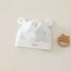 Gorro para Bebé Recién Nacido, Clase A, de Doble Capa, Sin Costuras, Todas las Estaciones, 0-3 Meses, Bebé Lactante, Protección del Cordón Umbilical, Gorro a Prueba de Viento