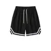 Pantalones Cortos Deportivos de Verano Finos para Hombre, Corte Holgado, Secado Rápido, de Seda Helada, Casuales hasta la Rodilla, Pantalones Cortos de Baloncesto