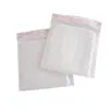 Tira gruesa blanca impermeable autoadhesiva bolsa de burbujas película coextruida embalaje exprés bolsa de burbujas bolsa de película nacarada venta al por mayor
