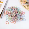 Nuevas Gomas Elásticas de Goma de Alta Elasticidad para Niñas Que No Dañan el Cabello, Anillos para Pulgar de Bebé, Accesorios para el Cabello de Niñas, Accesorios para la Cabeza con Anillos Pequeños para Niños al por Mayor