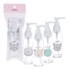 Lm732 Lameila Frasco Pressão Cosmético 100ml Viagem Portátil Frasco Pressão Loção Frasco Dispensador a Vácuo Atacado