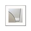 Pintura Decorativa Moderna Simple Blanco y Negro Abstracta Arquitectónica de Ajuste Suave Comedor Sala de Estar Dormitorio Nórdica Pintura Mural para Pared de Fondo