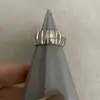 Anillo Liso Vintage de Alta Resistencia, Anillo Sencillo para Mujer, Plata de Ley S925, No se Desvanece, Diseño de Nicho, Lujo Ligero, Joyería de Alta Gama
