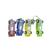 Chaveiro de Brinquedo Brilhante Luz Carro Transparente de Puxar Lanterna LED Atacado Presente Prático Fabricante Atacado