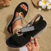 Sandalias Europeas y Americanas Transfronterizas Wish Amazon Transfronterizas de Tacón Alto con Punta Abierta para Mujer Europeas y Americanas Tallas Grandes Sandalias para Mujer Doradas Venta al por Mayor Tallas Grandes