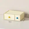 Cajón de almacenamiento de escritorio Dopamine, caja de clasificación de artículos diversos de escritorio de oficina, estante de almacenamiento pequeño para dormitorio de estudiantes