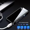 [Carga USB] Encendedor de Doble Modo con Llama de Arco y Textura Metálica Creativa, Regalo para Novio