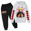 Conjunto de suéter para niños sudadera con capucha suéter dos piezas deportes al aire libre nuevo casual popular comercio exterior Ninja