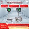 Medidor de vazão de turbina criogênica personalizado nitrogênio líquido oxigênio líquido criogênico líquido aço inoxidável medidor de vazão de turbina de liga de alumínio